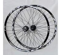 AADDFDD Mountain Bike Wheelset 26 27.5 29 In Wheel Set Double Layer Alloy Rim Quick Release 7-11 Speed Cassette Hub Disc Brake