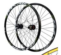 AADDFDD Mountain Bike Wheelset 26/27.5/29 Inch, Disc Brake 32 Holes Double Wall Alloy Rims Front 2 Rear 4 Bearings Thru-Axle 15 * 110MM/12 148MM