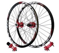 AADDFDD MTB Bicycle Wheelset 26/27.5/29 Inch, Aluminum Alloy Disc Brake Rim QR 135mm Hybrid/MTB Hub Sealed Bearing 32 Spoke for 7-12 Cassette