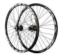 AADDFDD MTB Bicycle Wheelset 27.5 29 Inch Disc Brake Double Wall Aluminum Alloy Rim Hybrid/Front & Rear QR Bike Wheel 32H for 7-12 Speed