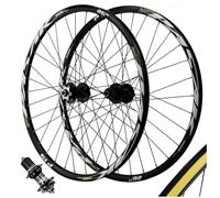 AADDFDD MTB Bike Wheelset 26/27.5/29 Inch, Double Wall Aluminum Alloy Disc Brake Hub 32 Spoke Mountain Bicycle Wheel for HG/MS/XD 7-12 Speed