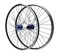 AADDFDD MTB Bike Wheelset, V-brake/disc Brake Double Wall 26 27.5 29in Aluminum Alloy 32 Holes 4 Bearings Quick Release Wheel