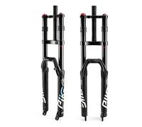 AADDFDD MTB Downhill Air Fork 26/27.5/29 Inch, Mountain Bike Suspension 1-1/8" Disc Brake 150mm Travel for DH/XC/BMX Forks
