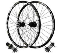 AADDFDD MTB Wheelset 26 Inch, Disc Brake Bicycle Rim 27.5/29 Inch Mountain Bike Front & Rear Wheel QR Sealed Bearing Hubs 32 Spoke for 7-11 Speed Cassette