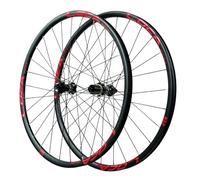 AADDFDD Quick Release 26/27.5/29 In MTB Bike Wheelset, Aluminum Alloy Mid Lock Disc Brake 28H Straight Pull Spokes