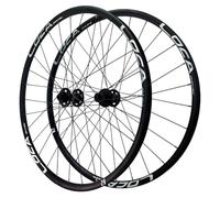 AADDFDD Thru Axle 27.5/29" Mountain Bike Wheelset 26 Inch, Double Wall Alloy Rims Mid Lock Disc Brake 28 Holes Hub 7-12 Speeds