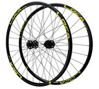 AADDFDD Thru Axle 27.5/29" Mountain Bike Wheelset 26 Inch, Double Wall Alloy Rims Mid Lock Disc Brake 28 Holes Hub 7-12 Speeds