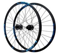 AADDFDD Thru Axle 27.5/29" Mountain Bike Wheelset 26 Inch, Double Wall Alloy Rims Mid Lock Disc Brake 28 Holes Hub 7-12 Speeds