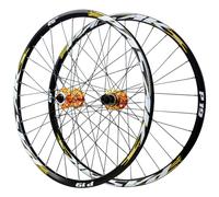 AADDFDD Thru-Axle Disc Brak Mountain Bike Wheels, 32 Holes Hub 26 27.5 29in Front 2 Rear 4 Bearings Alloy Double Wall Wheelset 12 Speed