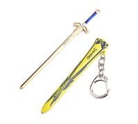 Aadesso fate mini sword keychain saber keychain 12cm/4.72in stay night anime prop Comic Exhibition, Golen, Normal