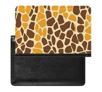 AADFAEWR Passport Holder for Travel Giraffe Skin Pattern Pu Leather Passport Cover Case with Card Slot