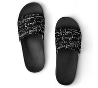 AADFAEWR Shower Sandals Physics And Mathematics Bathroom Slippers Home Slides For Men Women