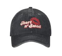 AAENNAUK Sabrina Carpenter Short N' Sweet Album Baseball Caps Retro Distressed Denim Snapback Cap for Men Women Outdoor Adjustable Gift Pleasantly Surprised Classical