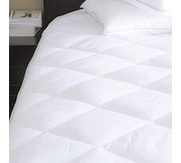 Double Quilted Mattress Protector Extra Deep Pocket Fitted Hypoallergenic Hotel Quality Super Soft Brushed Fabric
