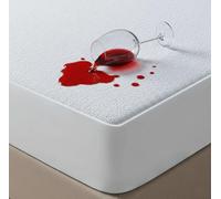 Super King Terry Toweling Waterproof Mattress Protector 182x200 cm Cotton Cover Extra Deep Bed Size Non Crinkly Anti Allergy Anti Bacterial Anti Dust Mite All Uk Sizes