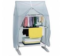 Aafan 3 Tier Heated Clothes Airer Fitting Cover, Indoor Fast Drying & Cost Saving, Premium Cover for 3-tier Heated Airer Heated Clothes Drying Rack to Help Speed Up Drying, 144x73x66 Cm, Cover Only