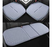 AAFEI 3-Piece Car Seat Cushion Set for Chevrolet Captiva (C100 C140 2007-2015),3d Honeycomb Cooling Gel Pad,Breathable Ice Silk Seat Mat,Front & Rear Ventilated Protector For Summer,Blue