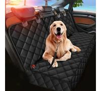 AAFEI Dog Car Seat Cover for VW ID.3 (E1 2020-2025 2026),Waterproof Rear Bench Protector With Middle Armrest Zippers,Non-Slip Pet Mat With Seat Belt Openings