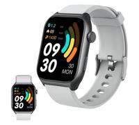 AAFGVC ionos smart watch for women & men - With built-in GPS, 100 sports modes, and a 10-day battery life, it's suitable for everyday wear such as hiking and cycling. (Gray)