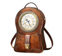 AAFLY Women'S Real Working Clock Bag,Workable Clock Handbag Time Function Collection Shoulder Dropship Bag Women Bag Crossbody, A