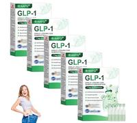 AAFQ GLP-1 Oral Solution, Advanced GLP-1 Drops, AAFQ GLP-1 Oral Liquid, GLP-1 Peptide Complex Serum, Natural Plant Extract, for Men & Women (5 pcs)