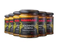 Aagrah Kashmiri Korma Tarka Indian Curry Cooking Sauce - Authentic Restaurant Recipe Base - Mild - 270g Jar Serves 3-4 - Pack of 6
