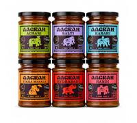 Aagrah Tarka Indian Curry Tarka Cooking Sauce - 6-Pack Mixed Selection
