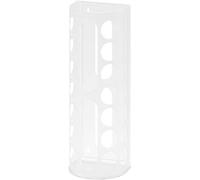 AaH1 Plastic Grocery Bag,Gloves,Toilet,Kitchen roll Holder and Dispenser, Wall Mount or Standing Design, White