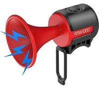 AaiLucky Electric Bike Horn, 120dB Loud Bicycle Horn, Electronic Bicycle Bells for Adults/Kids Bike/Scooter/Ebike, 300mAh Battery Operated, Waterproof