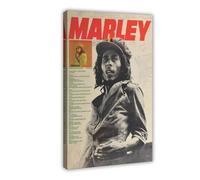 AAISLUV Singer Bob Marley Poster (1) Canvas Poster Wall Art Decor Print Picture Paintings for Living Room Bedroom Decoration 12x18inch(30x45cm)