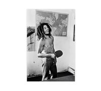 AAISLUV Singer Bob Marley Poster (18) Canvas Poster Wall Art Decor Print Picture Paintings for Living Room Bedroom Decoration 24x36inch(60x90cm)
