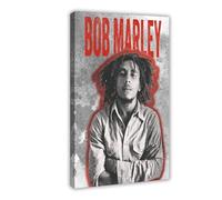 AAISLUV Singer Bob Marley Poster (33) Canvas Poster Wall Art Decor Print Picture Paintings for Living Room Bedroom Decoration 12x18inch(30x45cm)