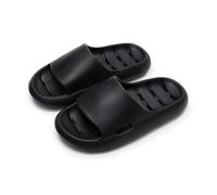 AAIXXIZAO Bathroom Slippers Men'S Plus Size Indoor Home Couple'S Shower Water Leakage Quick Drying 42-43 Black