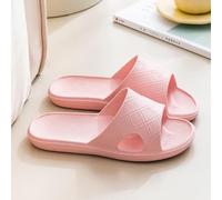 AAIXXIZAO Home Slippers For Women And Men With Soft Soles Suitable For Couples In Hotel Bathrooms 36-37 Pink1