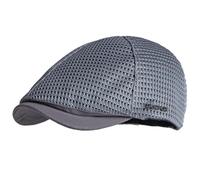 AAIXXIZAO Men'S Beret Hat Berets Caps For Men Women Breathable Mesh Beret Cap Male Female Adjustable Octagonal Cap Beret Hat 55-60Cmadjustable Darkgrey