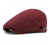AAIXXIZAO Men'S Beret Hat Men Women Berets Caps For Men Women Artist Painter Beret Hat Male Female Flat Cap Beret Cap 55-60Cmadjustable Burgundy
