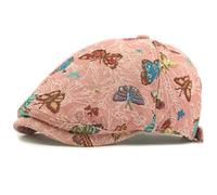 AAIXXIZAO Men'S Beret Hat Women Berets Caps For Women Retro Artist Painter Beret Hat Flat Cap Ladies Butterfly Beret Cap 55-59Cmadjustable 6Panelspink