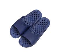 AAIXXIZAO Soft Soled Thick Soled Bathroom Slippers For Couples Taking A Shower In The Bathroom 40-41 Dark Blue