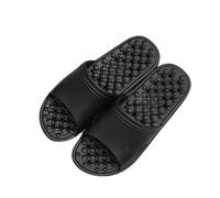 AAIXXIZAO Soft Soled Thick Soled Bathroom Slippers For Couples Taking A Shower In The Bathroom 42-43 Black