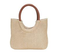 AAIXXIZAO Straw Bag Women Fashion Top-Handle Bags Open Universal Straw Hobo Bag Large Capacity Travel Daily Casual Brown