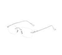 AAIXXIZAO Sunglasses For Men Glasses Frameless Temperament Lens Glasses Men Sunglasses Sliver