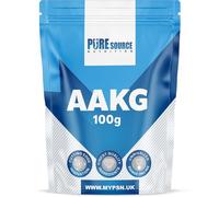 AAKG Arginine Alpha Ketoglutarate (AAKG) Powder Pump Energy Nitric Oxide Cell Volumiser Powder for Non-Stimulant Muscle Pump Supplement (100g)