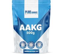 AAKG Arginine Alpha Ketoglutarate (AAKG) Powder Pump Energy Nitric Oxide Cell Volumiser Powder for Non-Stimulant Muscle Pump Supplement (500g)