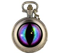 AAKG Vintage Pocket Watch, Pocket Watch for Straight Eyes, Necklace Pendant, Pocket Watch for Men, Pocket Watch for Women, Qinggu-2
