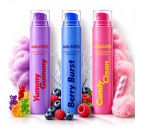 aaksh555 | Pack of 3 | Flavoured Toothpaste Vegan, Cruelty-Free -Berry Burst, Yummy Gummy & Candy Clean | Enamel-Safe| Fluoride Toothpaste for Teens & Adults