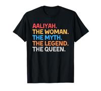 Aaliyah The Woman The Myth The Legend The Queen T-Shirt
