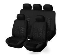 AALXF Car Seat Covers Full Set for Fiat Punto Evo (199 2010-2014), Auto Interior Protectors Breathable Washable Fabric Durable Front Rear Guard Sporty Style Accessories,normal-A