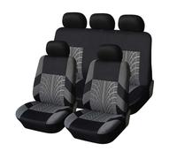 AALXF Car Seat Covers Full Set for Kia EV6 (CV 2021-2025 2026), Auto Interior Protectors Breathable Washable Fabric Durable Front Rear Guard Sporty Style Accessories,normal-F