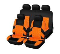 AALXF Car Seat Covers Full Set for Kia EV9 (MV 2023-2025 2026), Auto Interior Protectors Breathable Washable Fabric Durable Front Rear Guard Sporty Style Accessories,normal-E