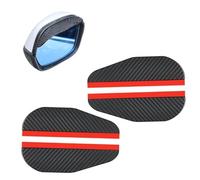 AALXF Car Wing Mirror Rain Guards for Chery Tiggo 8 Pro (T1D 2019-2025 2026), Rear View Side Mirror Visor Shield Water Raindrop Protector Weather Cover Auto Exterior Accessories,Black